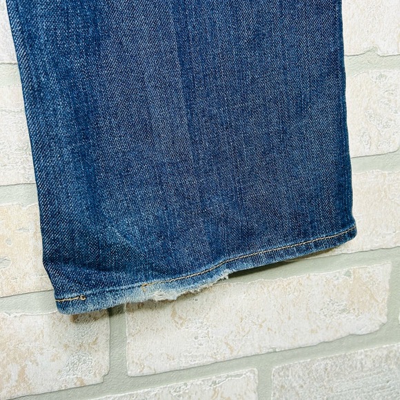 New York & Co Low Rise Bootcut Curvy Dark Wash Jeans - Picture 8 of 10